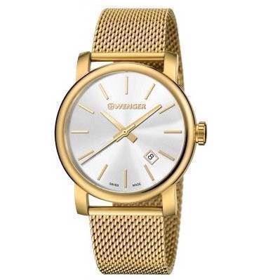 Image of Urban Classic IP forgyldt stål Quartz Herre ur fra Wenger, 01.1041.120